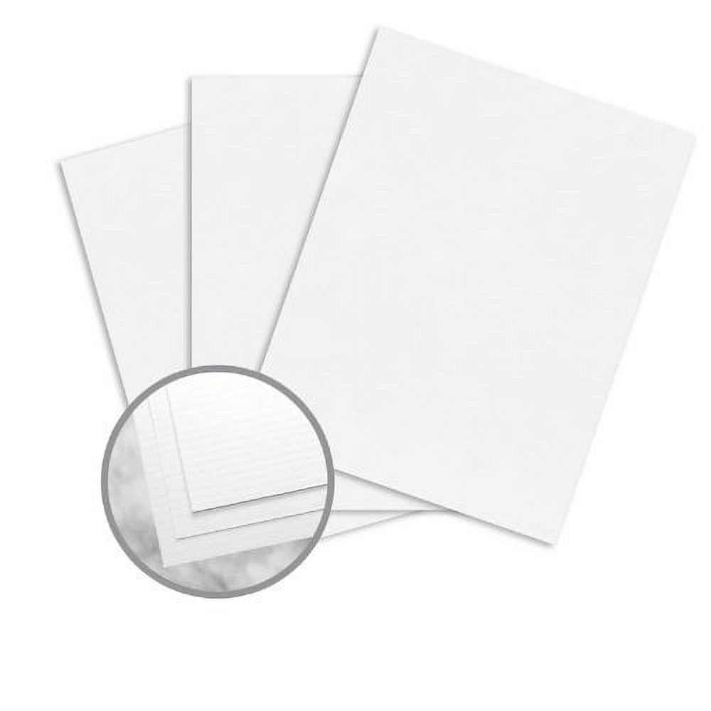 Strathmore Writing Soft Gray Paper - 8 1/2 x 11 in 24 lb Writing Laid 30%  Recycled 25% Cotton Watermarked 500 per Ream 